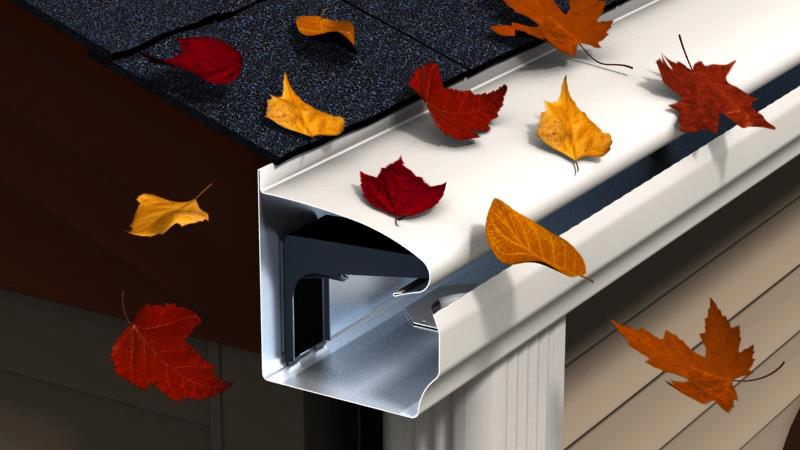 LeafGuard gutter